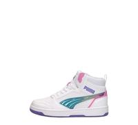 Puma, Femme, Chaussures, Blanc, Taille: 37 EU Rebound V6 Mid Bouncy Sky Jr