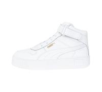 Puma, Femme, Chaussures, Blanc, Taille: 41 EU Baskets Montantes en Cuir Blanc