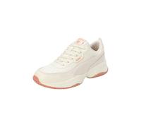 PUMA Femme Cilia Mode Coquette Sneaker, Warm White-Deeva Peach-Alpine Snow, 37.5 EU