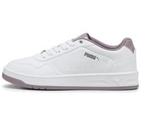 PUMA Femme Court Classy Basket, White Plum Jam Silver, 42 EU
