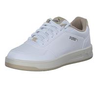 PUMA Femme Court Classy Basket, White-Toasted Almond, 40.5 EU