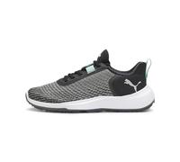 PUMA Femme Fusion Crush Sport WMNS Golf Shoe, Black-Mint, 42.5 EU