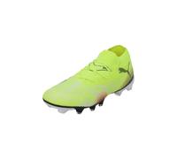 PUMA Femme Future 8 Match FG/AG Wn's Chaussure de Football, Yellow Alert Aged Silver-Sun Struck, 37.5 EU