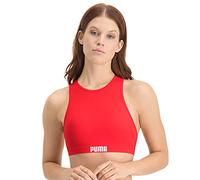 Puma Femme High NCK Maillot De Bain, Rouge, M EU