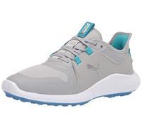 PUMA Femme Ignite Fasten8 Chaussure de Golf, Haut Silver Scuba Blue, 39 EU