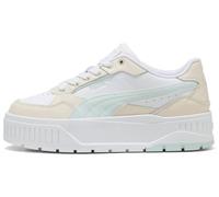 PUMA Femme Karmen II Idol Basket, White-Peaceful Blue-Alpine Snow, 41 EU