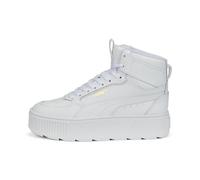 PUMA Femme Karmen Rebelle Mid Basket, White White, 37.5 EU