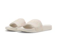 PUMA Femme Leadcat 2.0 Crafted Flowers Sandale Glissante, Warm White-Almost Apricot-Brandy, 42 EU
