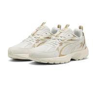 PUMA Femme Milenio Tech WMNS Dayinight Basket, Vapor Gray Gold Blanc Chaud, 36 EU
