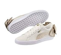 PUMA Femme Nœud en Daim Varsity Baskets, Beige, 38.5 EU