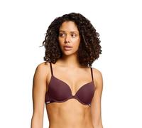 PUMA Femme Pushup Bra Soutien-Gorge Push-up, Ruby Shimmer, 90A EU