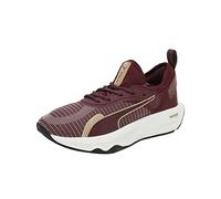 PUMA Femme PWR XX Nitro Deco Glam Wn's Chaussure de Gymnastique, Aubergine Team Gold, 38 EU