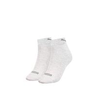 PUMA Femme Quarter Chaussettes, Blanc, 39-42 EU