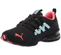 PUMA Femme Riaze Prowl Chaussure de Course, Black Ignite Pink Aquamarine, 36.5 EU