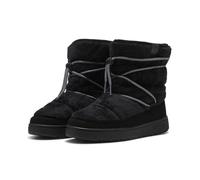 PUMA Femme Snowbae Suede WNS Basket, Noir Plat Gris foncé, 38.5 EU