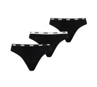 PUMA Femme String Sous-vêtement, Noir, L EU