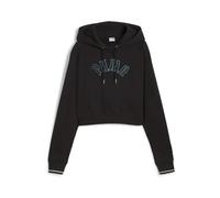 Puma, Femme, Sweatshirts et sweats à capuche, Noir, Taille: 40 FR Paris Classics Sweat à capuche