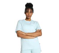 PUMA Femme T-Shirt Tape Tee, Turquoise Surf, XS EU
