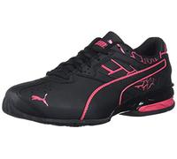 PUMA Femme Tazon 6 Basket, Noir/Rouge Rose, 40.5 EU