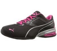 PUMA Femme Tazon 6 Chaussures Cross-Trainer, Noir Argent Betterave Violet, 40.5 EU