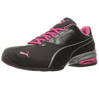 PUMA Femme Tazon 6 Wn's FM Chaussures Cross-Trainer, Noir Argent Betterave Violet, 40.5 EU