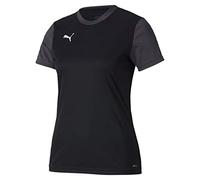 PUMA Femme Teamgoal 23 Sideline Tee W T shirt, Puma Black-asphalt, M EU