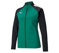 PUMA Femme Teamliga Training Jacket Sweater, Pepper Green-puma Black, L EU