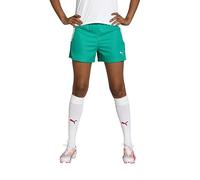PUMA Femme Teamliga W Short d contract , Pepper Green-puma White, L EU