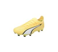 PUMA Femme Ultra Ultimate FG/AG Wn's Chaussure de Piste d'athlétisme, Yellow Blaze White Black, 42 EU