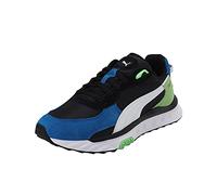 PUMA Femme Wild Rider Rollin' Chaussure de Piste d'athlétisme, Noir Gris Foncã, 40 EU