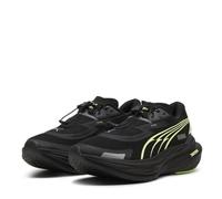 Puma Femmes Deviate Nitro 3 WTR+ Chaussure De Running sans Stabilisateurs Chaussures De Running Galactic Gray/Black/Fizzy Apple - Gris Foncé 38