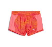 PUMA Femmes Favorite AOP Velocity 3In Short Vêtements De Course Short De Running Sunset Glow/Sun Stream - Pink 38