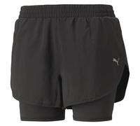 Puma Femmes Run Favorite Woven 2In1 3In Shorts Vêtements De Course Short De Running Puma Black - Noir 36