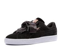 PUMA Femmes Suede Heart VR Formateurs Baskets De Sport, Noir/Rose Or/Icelandic, 38