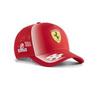 Puma Casquette Ferrari F1 Hamilton 44 Trucker Rouge