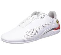 PUMA Ferrari Drift Cat Decima Baskets pour femme, Puma White-Rosso Corsa, 42.5 EU