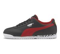 PUMA Ferrari Race Roma, Baskets Mixte Adulte, Noir-Rosso Corsa-Blanc, 46 EU