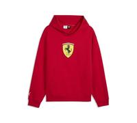 PUMA Ferrari Sweat à capuche en polaire pour homme, Rosso Corsa, M