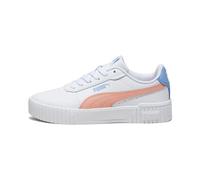 Puma Fille Carina 2.0 Jr Baskets,Puma White Poppy Pink Blissful Blue,37.5 EU