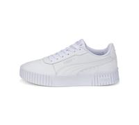 PUMA Fille Carina 2.0 Jr Baskets,White Silver Gray,37.5 EU