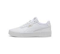 PUMA Fille Carina 3.0 Jr, Puma White Puma Gold, 36 EU