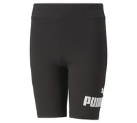 PUMA Fille Ess+ Logo Short Leggings G Cuisses, Puma Black, 164 EU