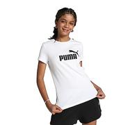 Vêtements Puma G Ess Logo Tee G pour Accessoires 12A Blanc