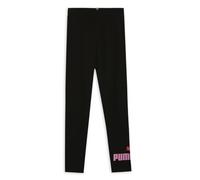 PUMA Fille Legging Logo G Cuisses, Puma Noir-mauve Out, 128 EU
