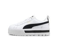 PUMA Mayze Leather femmes blanc noir F01 38
