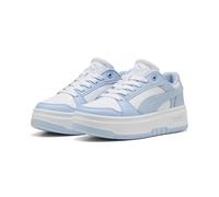 PUMA Fille Rebound Femme Jr, Puma Blanc Haute Tropique, 35 EU