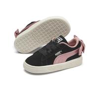 Puma Fille Suede Bow AC Inf Baskets, Multicolore Black-Bridal Rose 18, 23 EU