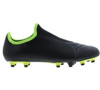 Puma Finesse Laceless Fg Football Boots Childrens Noir/JauneFluo 2 (34.5) Male