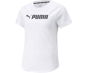 Puma Fit Logo Tee Tee-shirt L Blanc