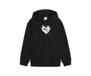 PUMA Flaming Love Hoodie TR G, Sweats à Capuche Fille, PUMA Black, 140